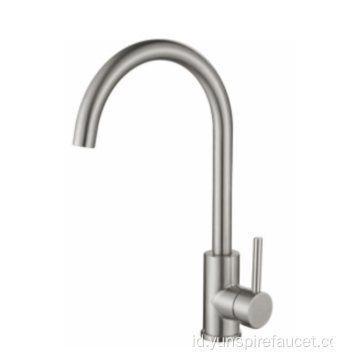 Pegangan single faucet dapur mixer wastafel